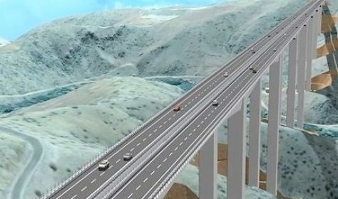 Between Alanya and Konya will build a bridge.