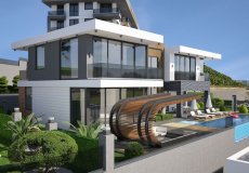 3+1, 4+1, 5+1 villa for sale, 268 m2, 1500m from the sea in Kargicak, Alanya, Turkey № 3419 – photo 3
