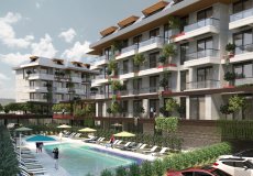 1+1, 2+1 development project 2000m from the sea in Oba, Alanya, Turkey № 4100 – photo 1