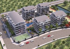 1+1 2+1, 3+1, 4+1 development project 2500m from the sea in Oba, Alanya, Turkey № 4470 – photo 2