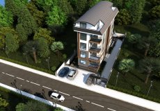 2+1, 3+1 development project 3000m from the sea in Oba, Alanya, Turkey № 4880 – photo 2
