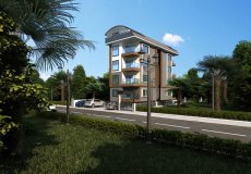 2+1, 3+1 development project 3000m from the sea in Oba, Alanya, Turkey № 4880 – photo 1