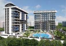 1+1, 2+1, 3+1 development project 500m from the sea in Alanyas center, Alanya, Turkey № 5609 – photo 4