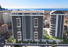 1+1, 2+1, 3+1 development project 500m from the sea in Alanyas center, Alanya, Turkey № 5609 – photo 7