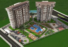 1+1 2+1 apartment for sale, 56 m2, 2300m from the sea Gazipasha, Turkey № 5955 – photo 5