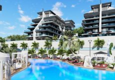 1+1 2+1 3+1 4+1 apartment for sale, 50 m2, 2600m from the sea in Oba, Alanya, Turkey № 6121 – photo 4