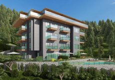 1+1 2+1 3+1 apartment for sale, 45 m2, 1000m from the sea in Alanyas center, Alanya, Turkey № 6370 – photo 3