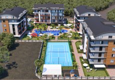 1+1 2+1 3+1 apartment for sale, 57 m2, 2500m from the sea in Oba, Alanya, Turkey № 6321 – photo 12