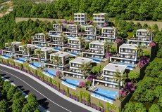 3+1 4+1 villa for sale, 226 m2, 3900m from the sea in Bektaş, Alanya, Turkey № 6626 – photo 1