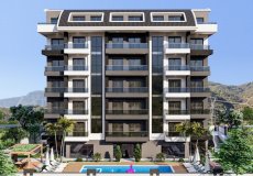 1+1 2+1 apartment for sale, 55 m2, 1500m from the sea in Avsallar, Alanya, Turkey № 6706 – photo 1