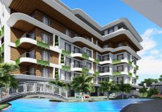 1+1 2+1 3+1 apartment for sale, 55 m2, 1300m from the sea in Oba, Alanya, Turkey № 6638 – photo 9