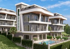 4+1 villa for sale, 223 m2, 2700m from the sea in Kargicak, Alanya, Turkey № 6946 – photo 1