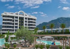 1+1 2+1 4+1 apartment for sale, 57 m2, 50m from the sea in Kestel, Alanya, Turkey № 8301 – photo 11