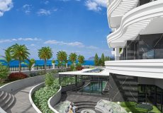1+1 2+1 4+1 apartment for sale, 57 m2, 50m from the sea in Kestel, Alanya, Turkey № 8301 – photo 30