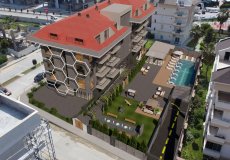 1+1 2+1 3+1 apartment for sale, 49 m2, 1000m from the sea in Oba, Alanya, Turkey № 8362 – photo 7