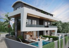 3+1 villa for sale, 218 m2, 2200m from the sea in Tepe, Alanya, Turkey № 8840 – photo 10
