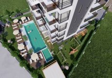 1+1 2+1 apartment for sale, 41 m2, 2000m from the sea in Demirtash, Alanya, Turkey № 8881 – photo 7